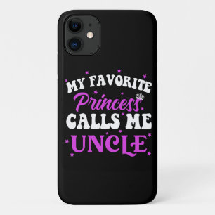 Funda Para iPhone 11 Mi princesa favorita me llama tío
