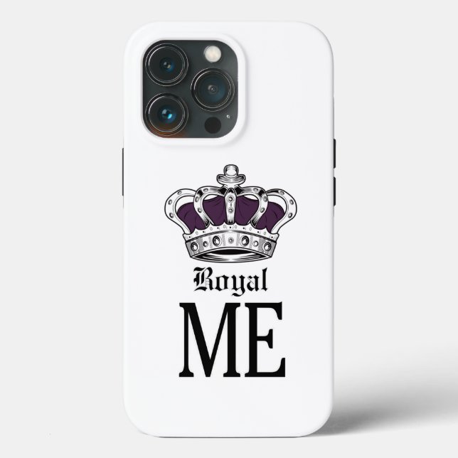 Funda De Case-Mate Para iPhone Mí real - Púrpura (Reverso )