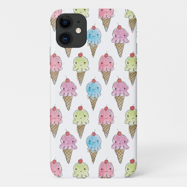 Funda De Case-Mate Para iPhone Mi trato - Helado (Reverso)