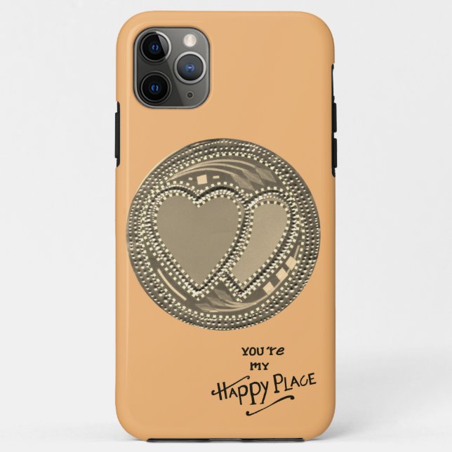 Funda De Case-Mate Para iPhone Mi verdadero amor eres mi lugar feliz (Reverso)