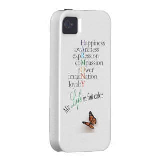 Funda Vibe iPhone 4 Mi vida en a todo color