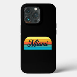 Funda Para iPhone 13 Pro Miami retro