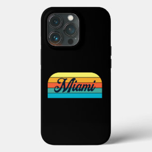 Funda Para iPhone 13 Pro Miami retro