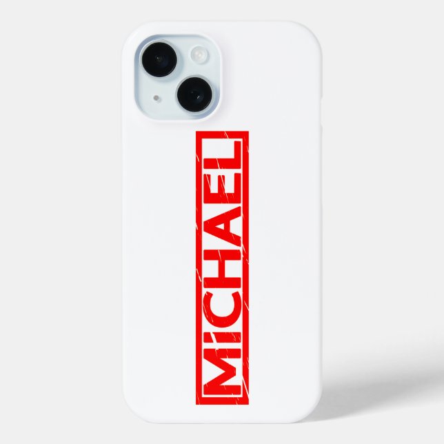 Funda De Case-Mate Para iPhone Michael Stamp (Reverso )