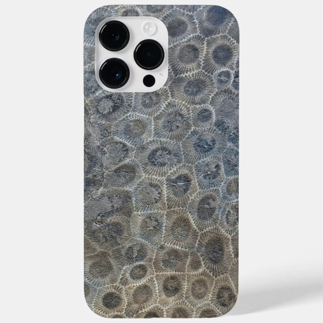 Funda De Case-Mate Para iPhone Michigan Petoskey Stone Design (Reverso)