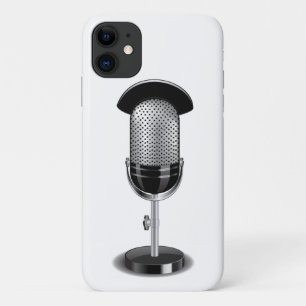 Funda Para iPhone 11 Micrófono clásico
