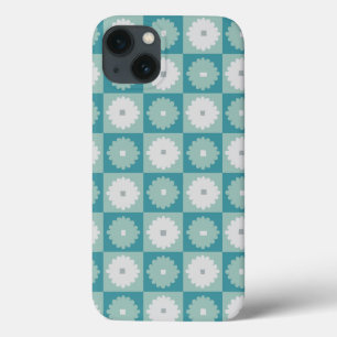 title_seo2 Mid Century Modern Geometric Flower iPad Mini Case
