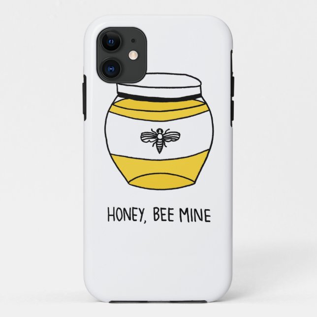 Funda De Case-Mate Para iPhone Miel, Mina De Abejas (Reverso)