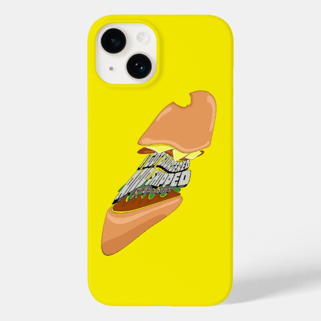 Funda De Case-Mate Para iPhone Mikitiez espacio dolly cráneo hamburguesa frienchf (Reverso )