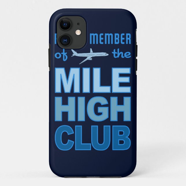 Funda De Case-Mate Para iPhone Mile High Club iPhone 5 Funda-Mate (Reverso)