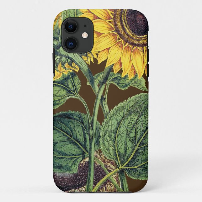 Funda De Case-Mate Para iPhone Miller: Girasol (Reverso)