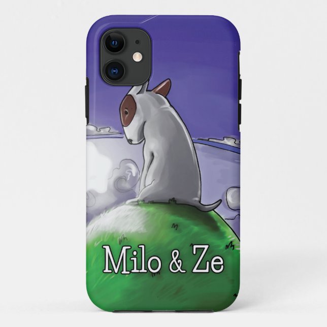 Funda De Case-Mate Para iPhone Milo y Ze (Reverso)