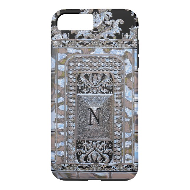 Funda De Case-Mate Para iPhone Miltonshire Vogue Monograma N (Reverso)
