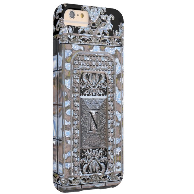 Funda De Case-Mate Para iPhone Miltonshire Vogue Monograma N (Reverso/Derecho)