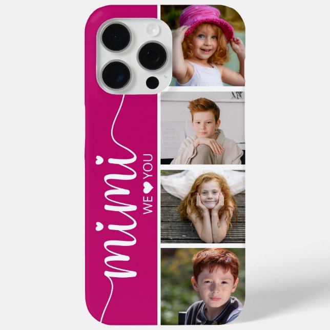 Funda De Case-Mate Para iPhone Mimi 4 Foto (Reverso )