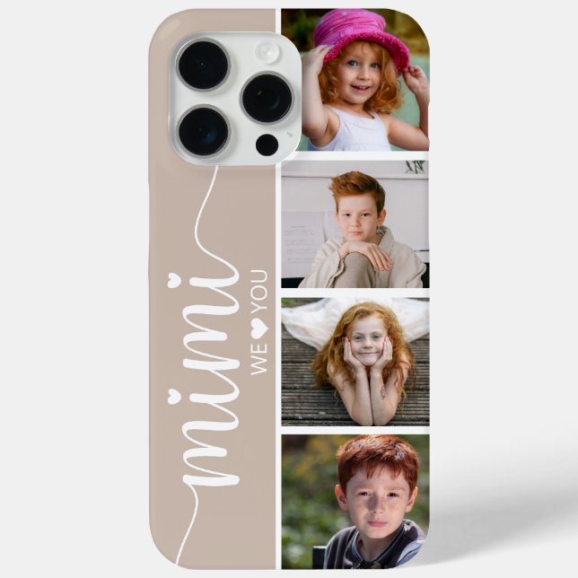 Funda De Case-Mate Para iPhone Mimi 4 Foto (Reverso )