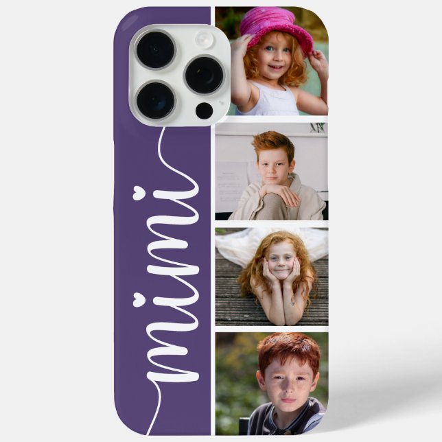 Funda De Case-Mate Para iPhone Mimi 4 Foto (Reverso )