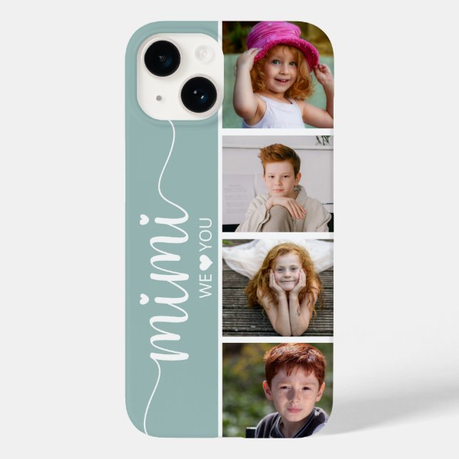 Funda De Case-Mate Para iPhone Mimi 4 Foto (Reverso )