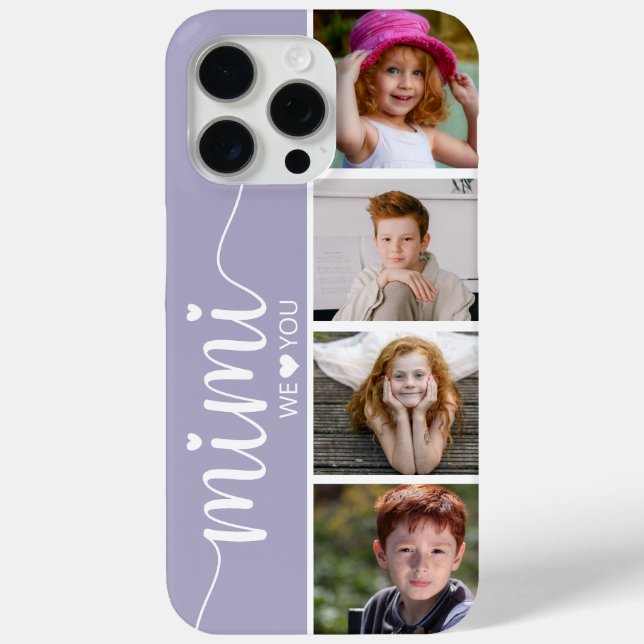 Funda De Case-Mate Para iPhone Mimi 4 Foto (Reverso )