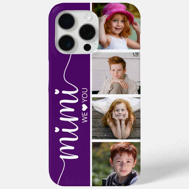 Funda De Case-Mate Para iPhone Mimi 4 Foto (Reverso )