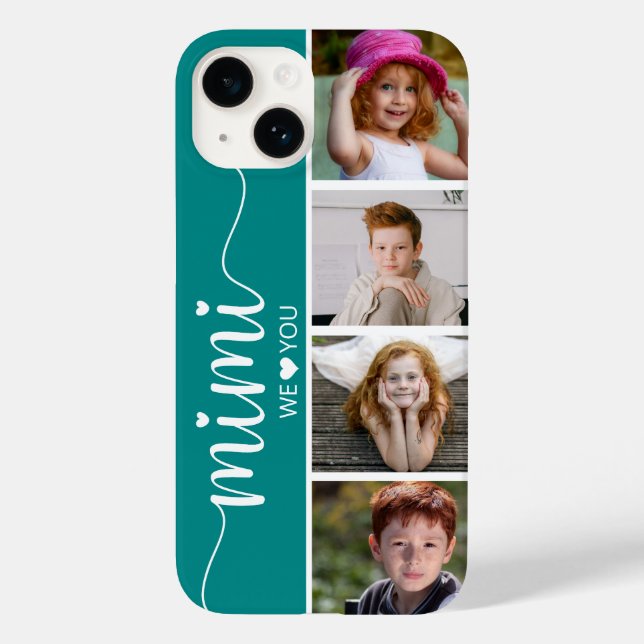 Funda De Case-Mate Para iPhone Mimi 4 Foto (Reverso )