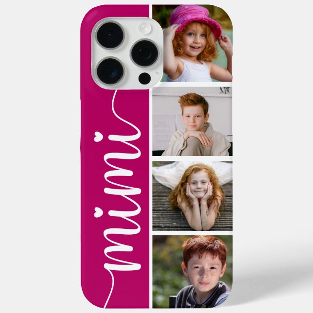 Funda De Case-Mate Para iPhone Mimi 4 Foto (Reverso )