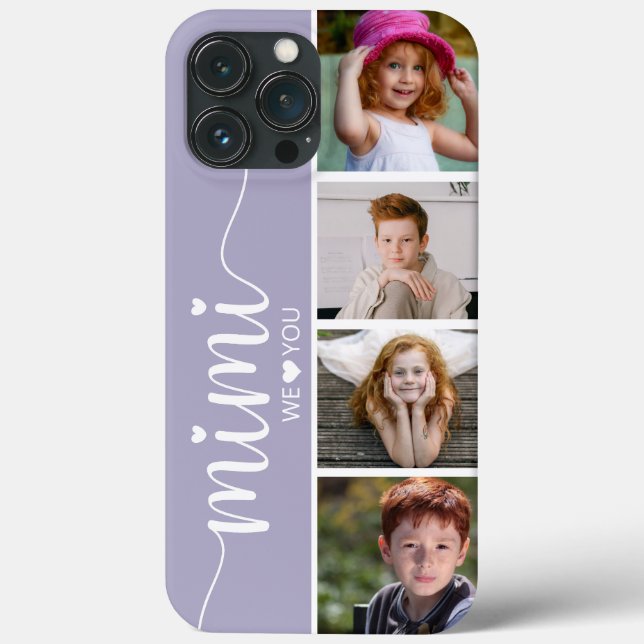 Funda De Case-Mate Para iPhone Mimi We Love You Photo (Reverso )