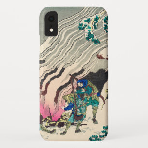 Funda Para iPhone XR Minamoto no Muneyuki Ason por Katsushika Hokusai