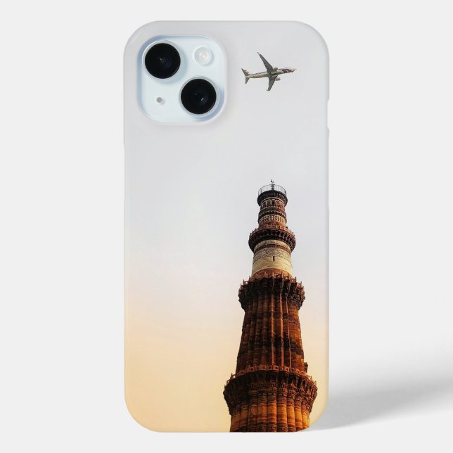 Funda De Case-Mate Para iPhone Minar qutub (Reverso )