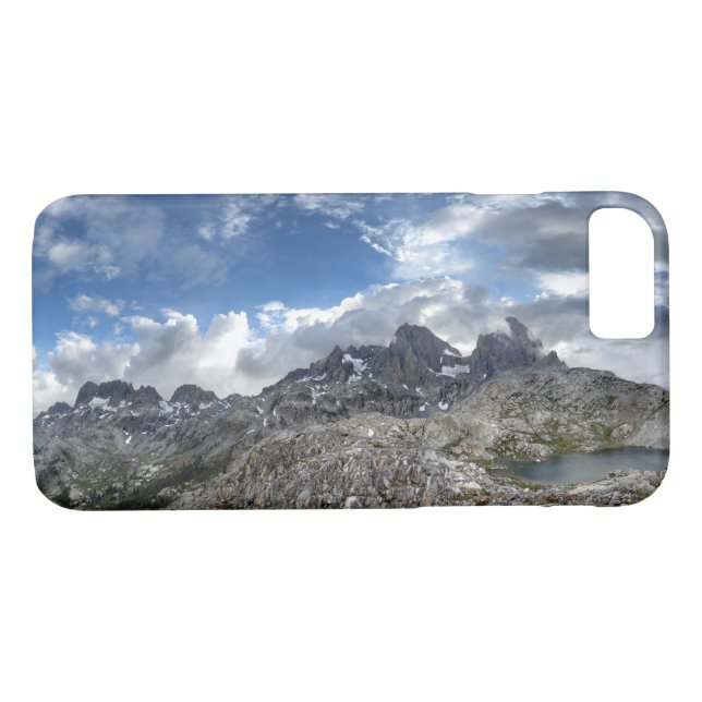 Funda De Case-Mate Para iPhone Minarets Panorama sobre los lagos Nydiver - Sierra (Reverso (horizontal))