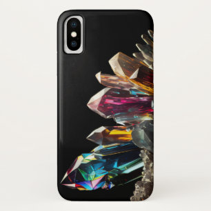 Funda Para iPhone X Minerales Gemas Curando Cristales