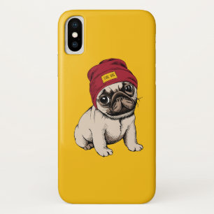 Funda Para iPhone X Mini barro amasado del inconformista del perrito