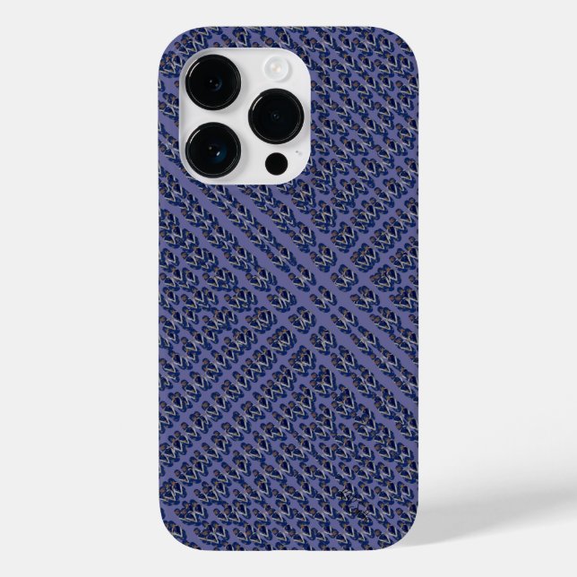 Funda De Case-Mate Para iPhone Mini Flip Flops (azul/púrpura) (Reverso )