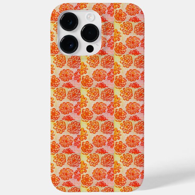Funda De Case-Mate Para iPhone Mini Marigoles (Reverso)
