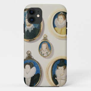 Funda Para iPhone 11 Miniaturas, L a R, T a B: Hombre con una mano f