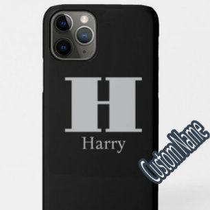 Funda Para iPhone 11 Pro Minimal letters Custom name