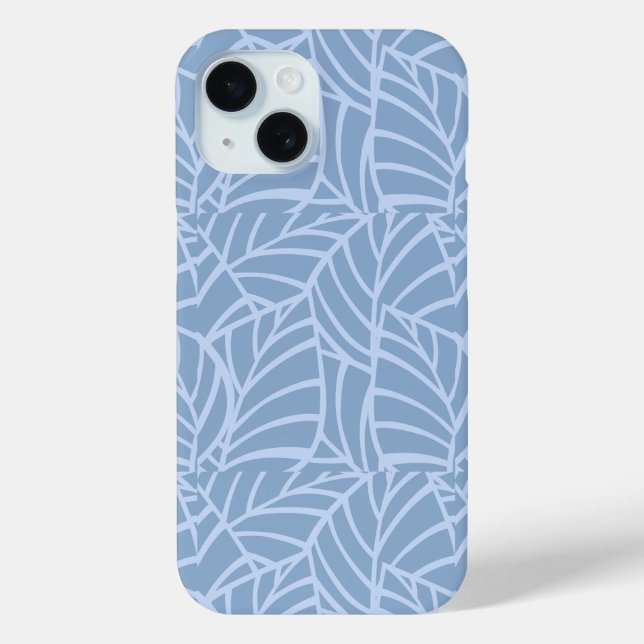 Funda De Case-Mate Para iPhone Minimalist Botanical Veins (Reverso )