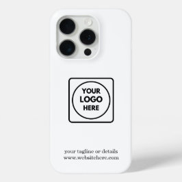 Funda Para iPhone 15 Pro Minimalist Custom Business Logo Branding iphone 