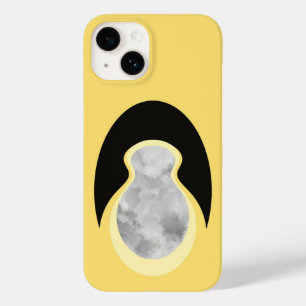 Funda Para iPhone 14 De Case-Mate Minimalista Abstracta Semilla de Nube Amarilla