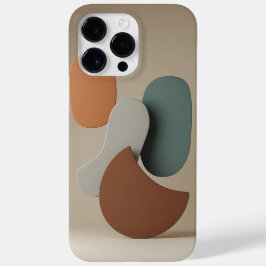 Funda Para iPhone 14 Pro Max De Case-Mate Minimalista diseño abstracto de tonos de tierra