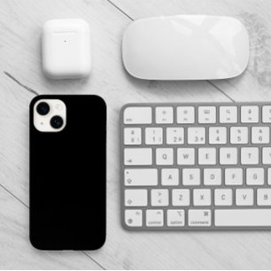 Funda Para iPhone 14 De Case-Mate Minimalista negro sólido moderno