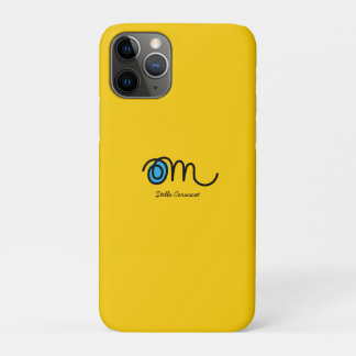 Funda Para iPhone 11 Pro Minimalista Om Manuscrito Personalizado