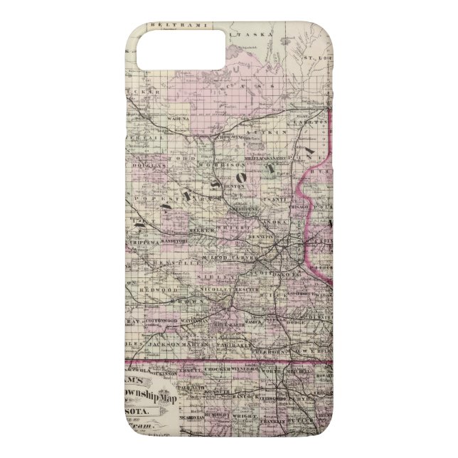 Funda De Case-Mate Para iPhone Minnesota 9 (Reverso)