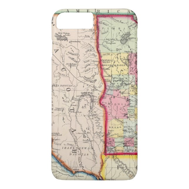 Funda De Case-Mate Para iPhone Minnesota, y Dacotah (Reverso)