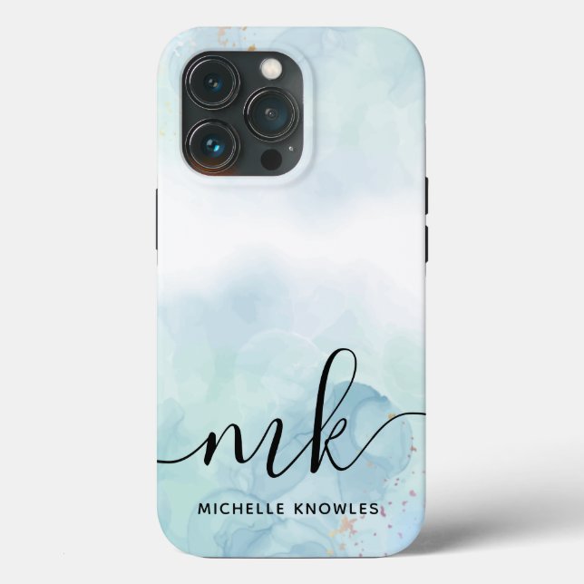 Funda De Case-Mate Para iPhone Mint y Blue (Reverso )