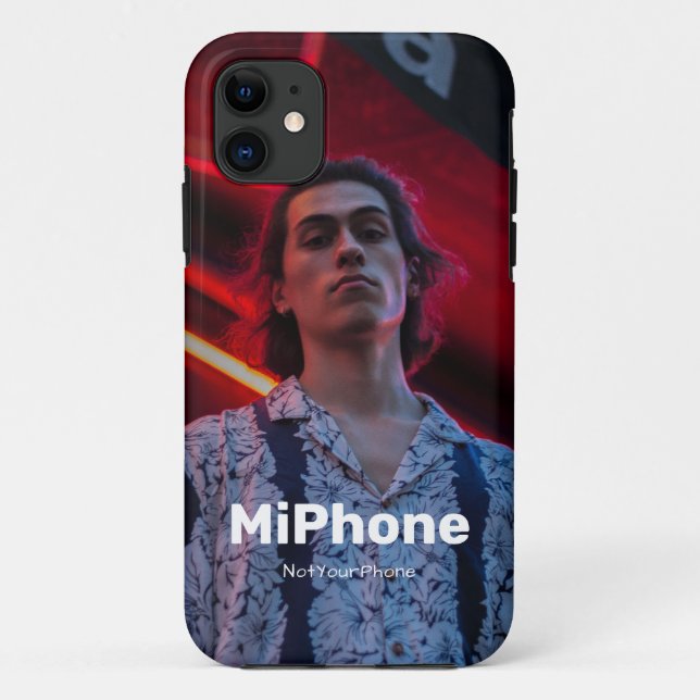 Funda De Case-Mate Para iPhone Miphone (Mi teléfono) (Reverso)