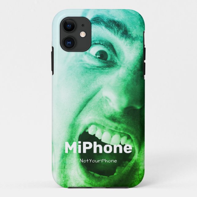 Funda De Case-Mate Para iPhone Miphone (Mi teléfono) (Reverso)