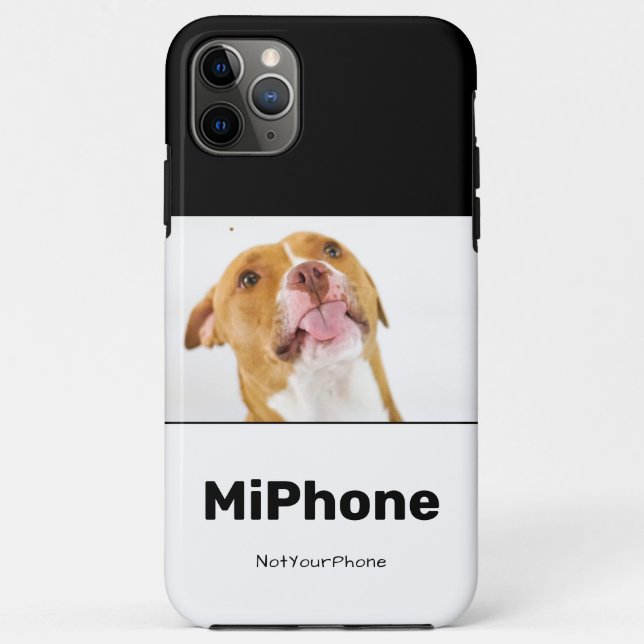 Funda De Case-Mate Para iPhone Miphone (Mi teléfono) (Reverso)