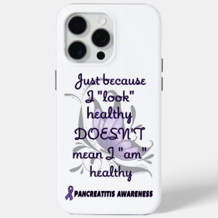 Funda Para iPhone 15 Pro Max "Mira" Healthy/Butterfly... Pancreatitis