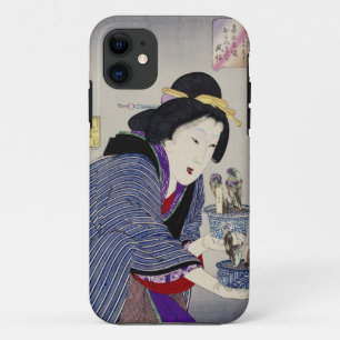Funda Para iPhone 11 Mirada como si ella quiera cambiar: El aspecto